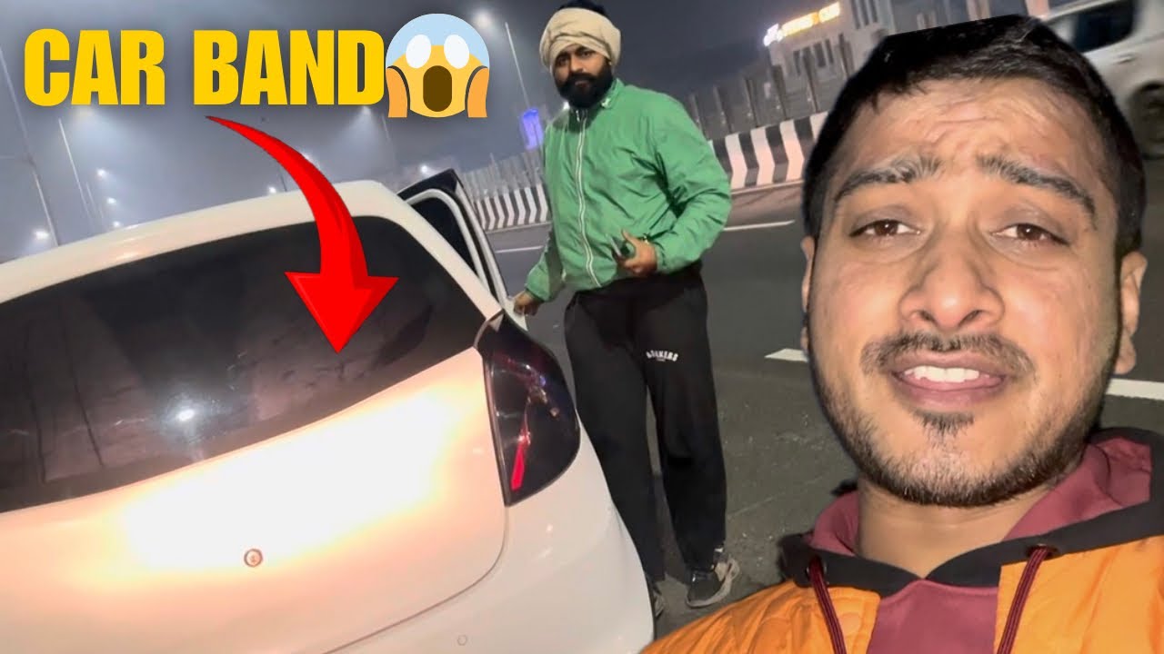 Highway Pe Car Band😱| Phas Gaye Beech me