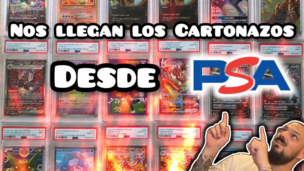 Llegan los Cartonazos de PSA
