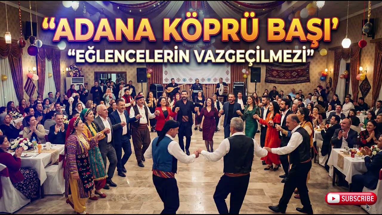 Adana Köprü Başı 🔥 Efsane Halay | Düğünleri Coşturan Oyun Havası!