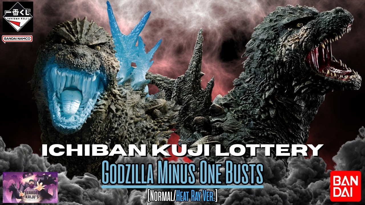 ‼️Бюсты Годзиллы Минус Один из лотереи Ichiban Kuji [Версия «Тепловой луч»/Стандартная версия]‼️
