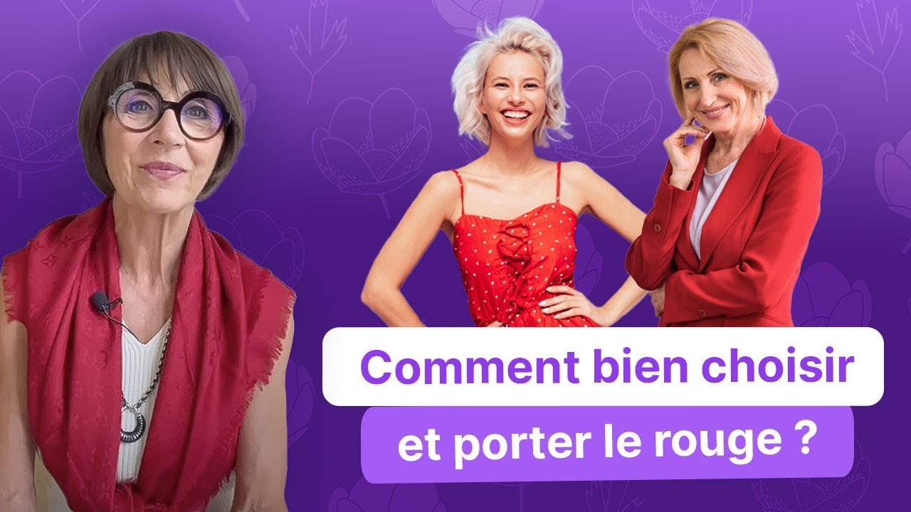 Comment bien choisir et porter le rouge ?