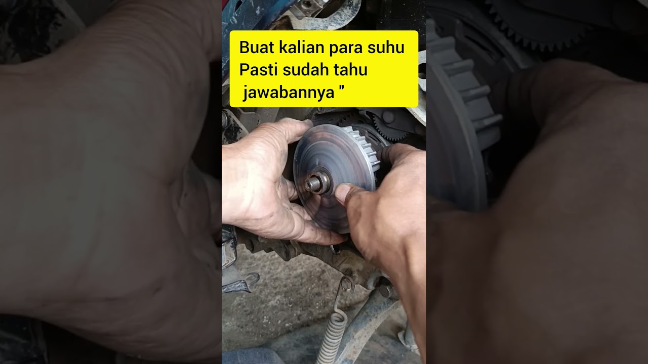 Penyebab motor Mio CVT bunyi kasar #shorts