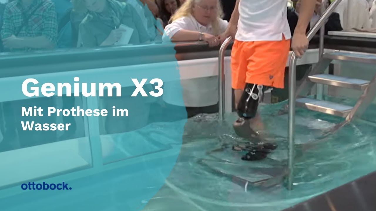 Genium X3 - Mit Prothese im Wasser | Ottobock