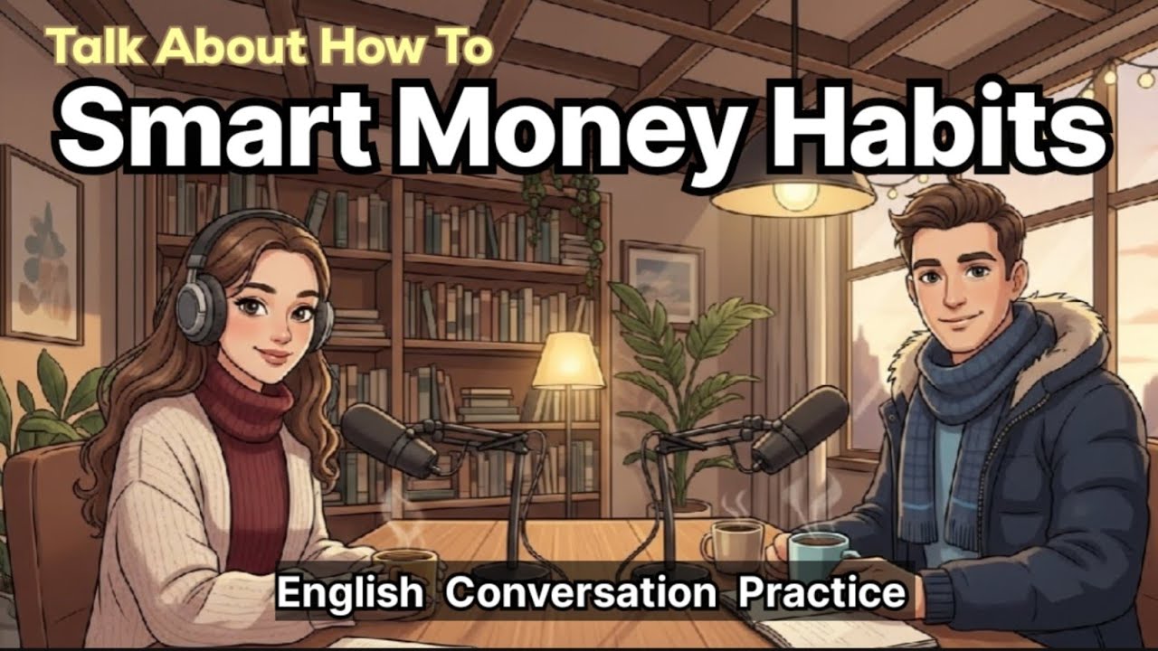 Talk About How to Save Money In English | Smart Money Habits | English Conversation Practice!