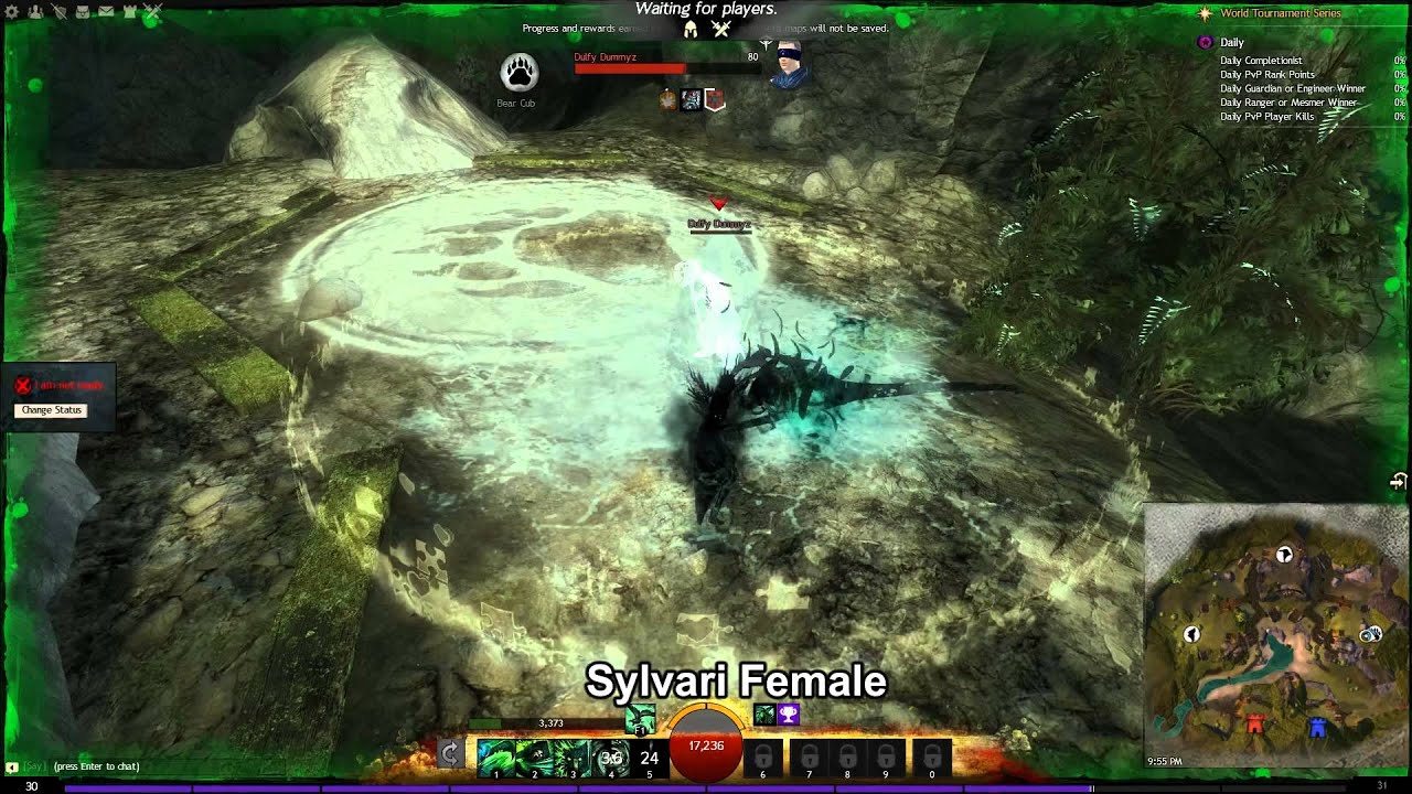 GW2 Reaper Skill animations on all races and gender
