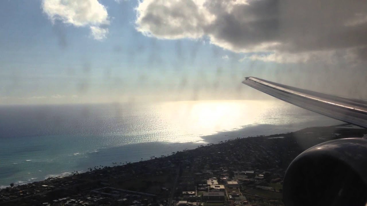 [HD] United Airlines Boeing 777-200 Landing Honolulu (PHNL)