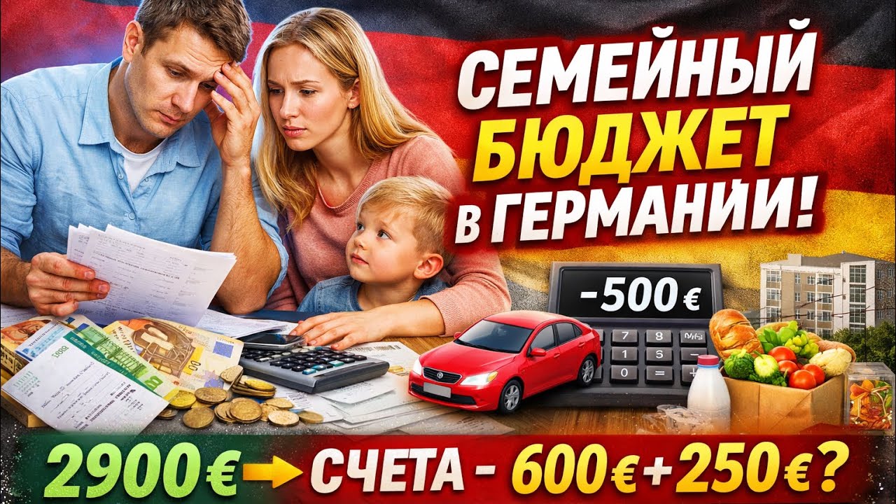 3 750&euro; дохода &mdash; и почти ничего не остаётся?! Германия 2026г