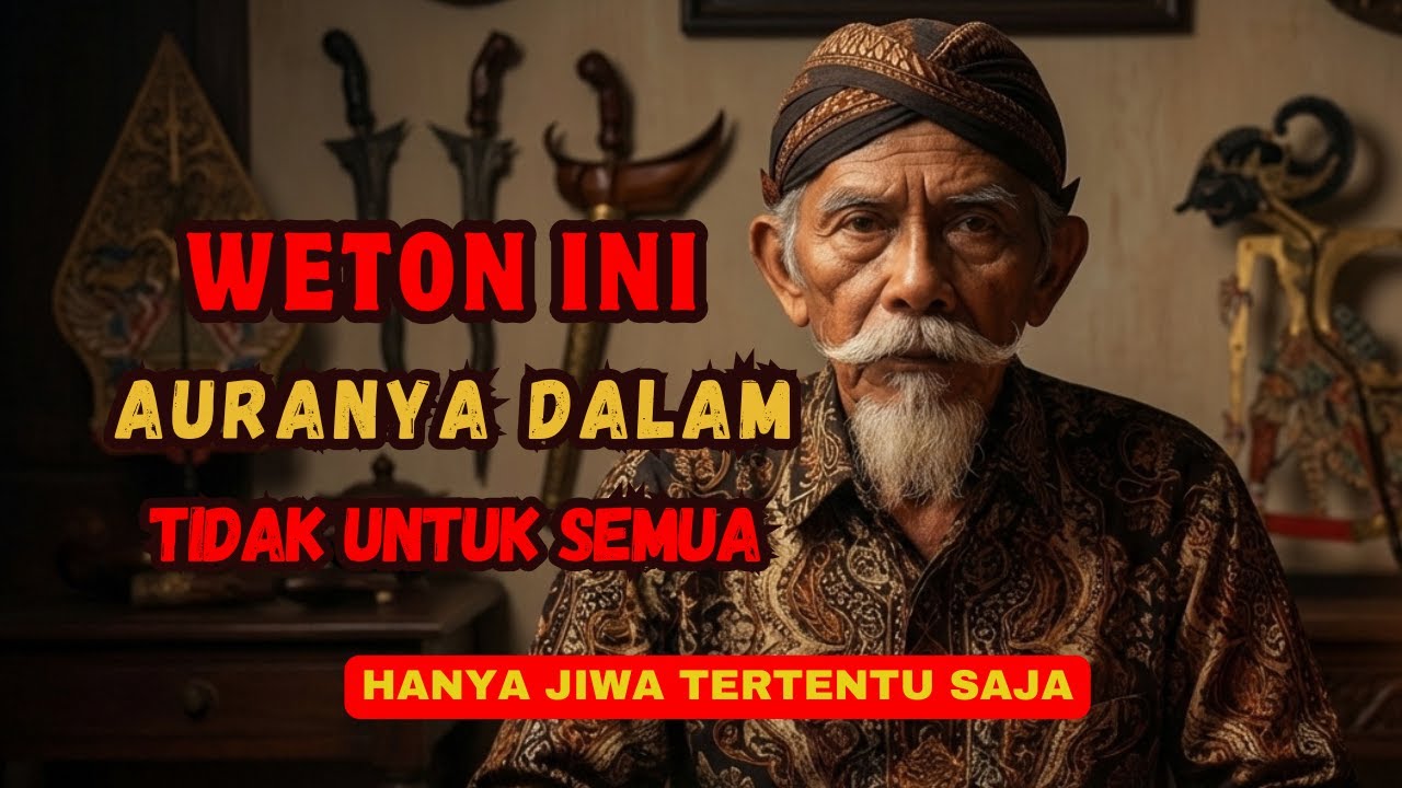 DIAM TAPI DALAM: WETON INI HANYA DIPAHAMI OLEH ORANG TERTENTU