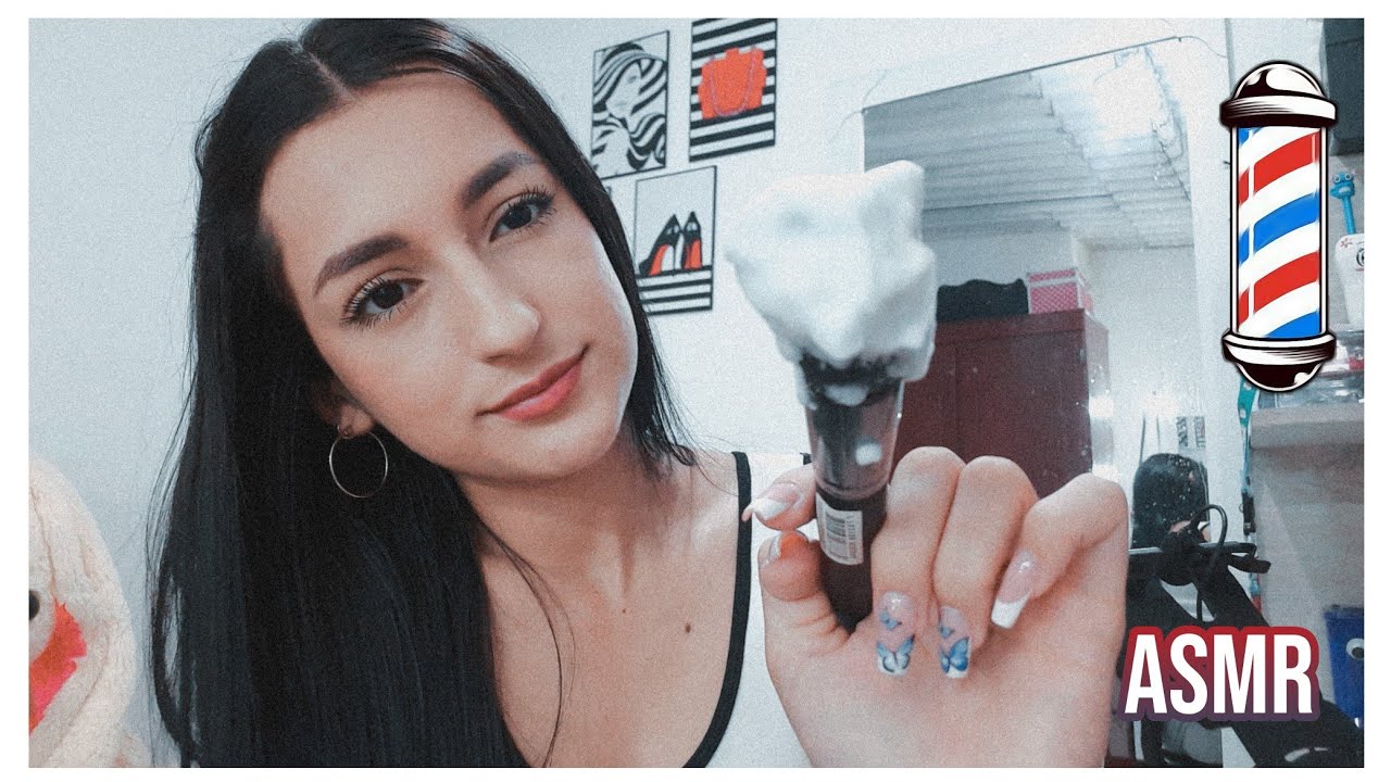 ASMR | ROLEPLAY BARBERIA Y DISEÑO DE CEJAS | Nathy Asmr