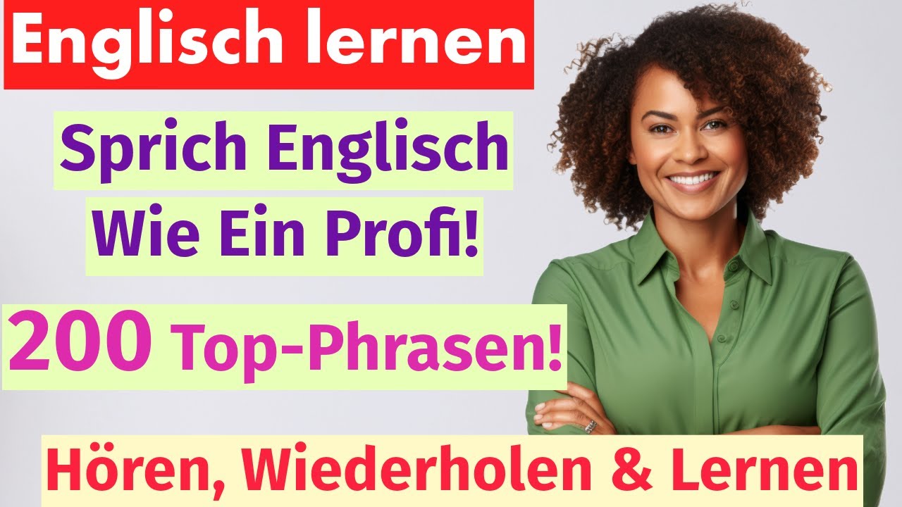 Sofort Besser Englisch Sprechen: Lerne 200 Lebenswichtige Phrasen!