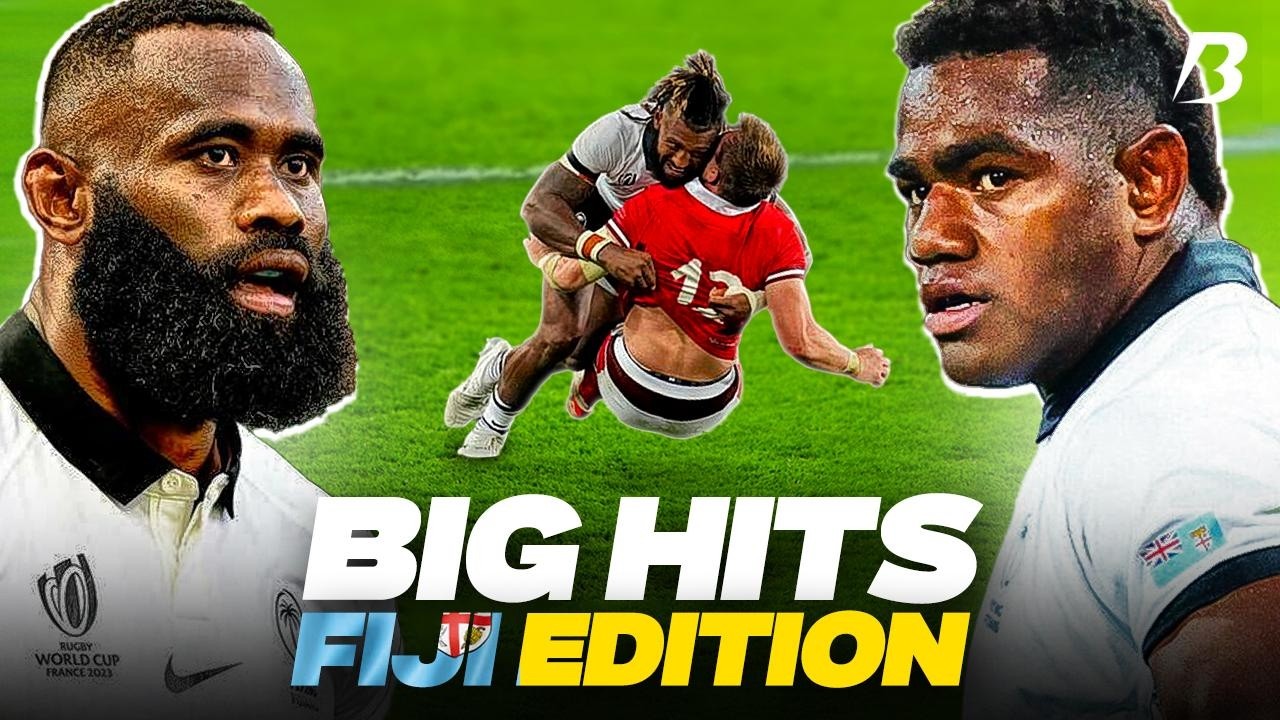 Fiji&rsquo;s Most BRUTAL Rugby Hits