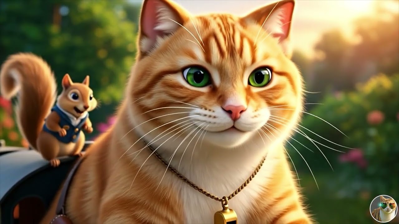 Mama Cat Trims Fur on the Farm and Makes Tiger Hat For Kittens At Home🐾🎩🐯