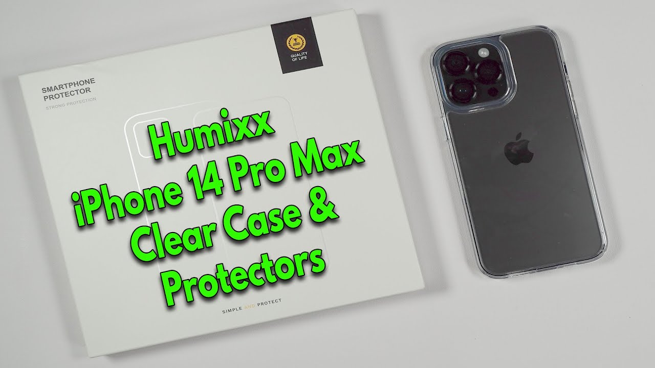 iPhone 14 Pro Max Humixx Clear Case With Screen & Camera Protector