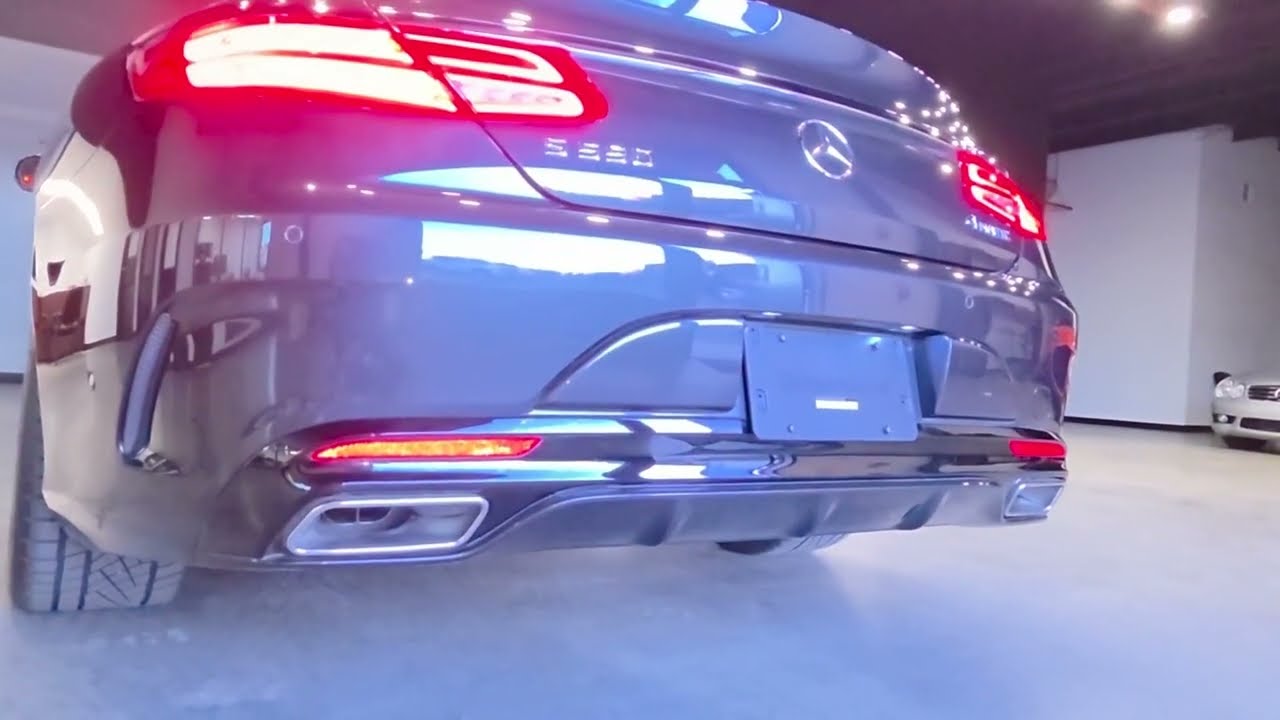 Mercedes S Class Coupe (2015)  - Cold Start + Airmatic