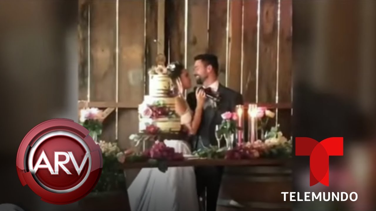 Isabella Castillo y Matías Novoa se juran amor eterno en boda religiosa | Al Rojo Vivo | Telemundo