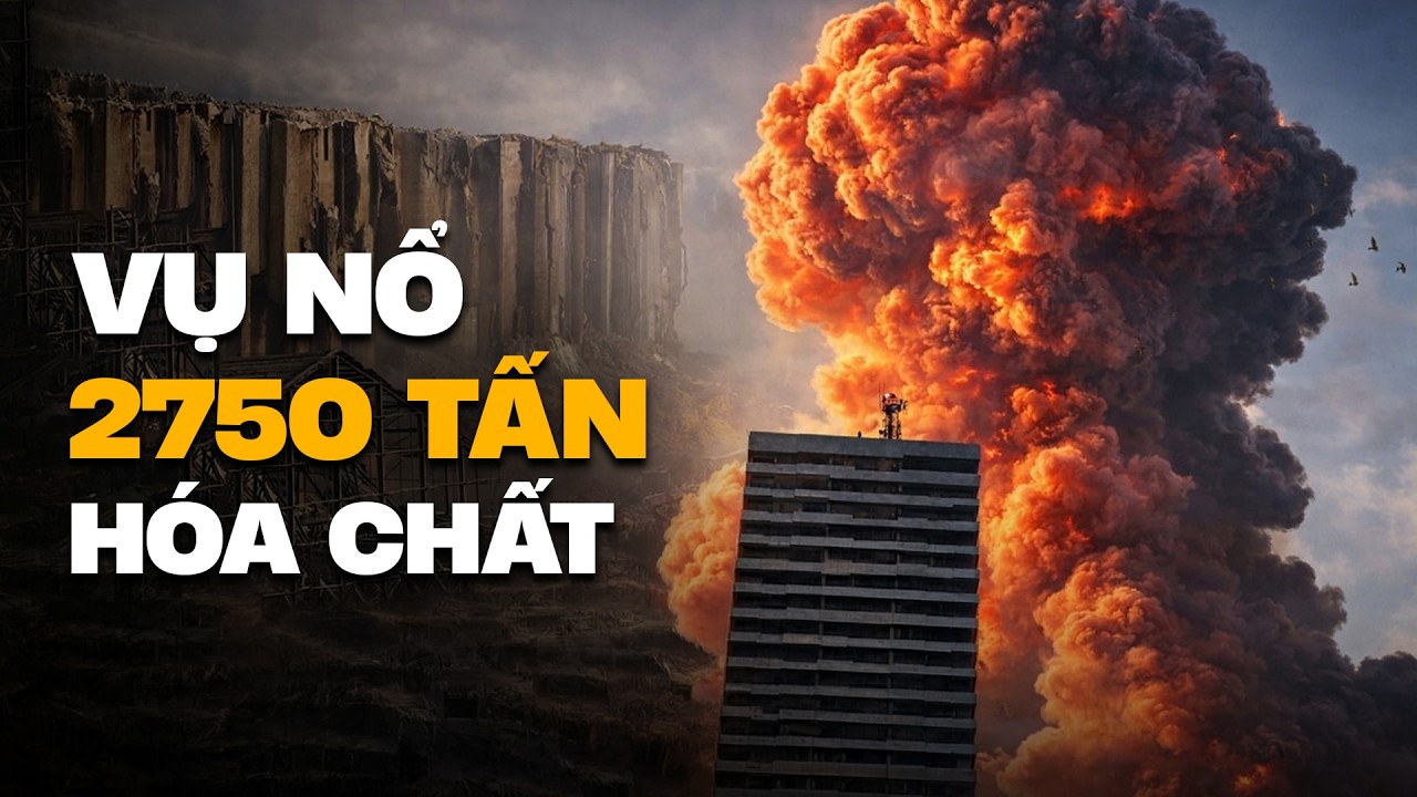 Vụ Nổ 2750 Tấn Hóa Chất Kinh Hoàng Tại Beirut Khiến 7000 Người Thương Vong - 2020 Beirut Explosion