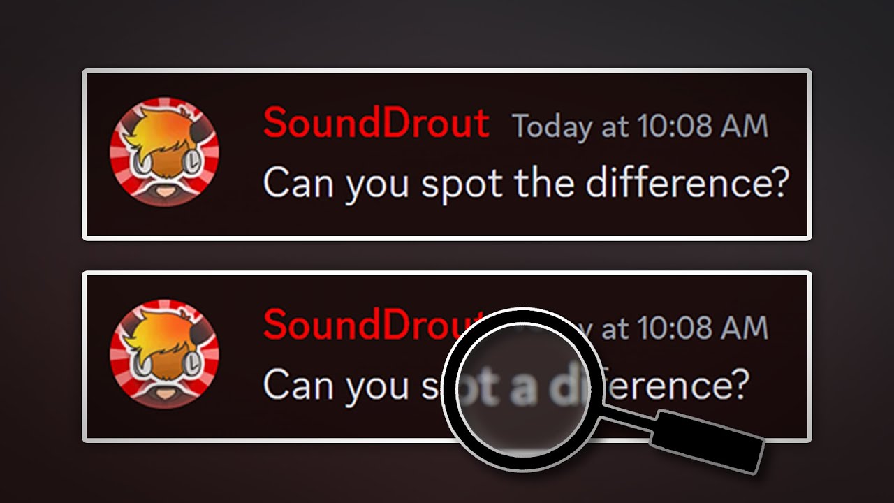 Can you spot the difference in Discord? (With Nitro Prizes!)