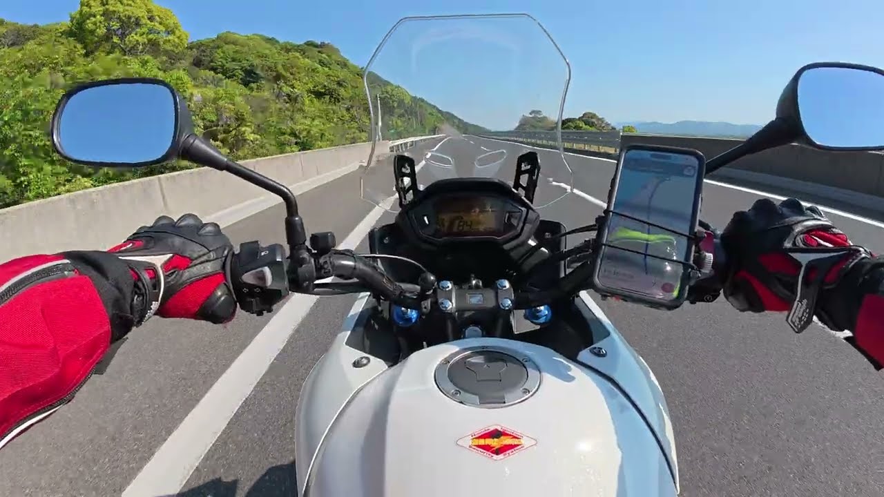 Japan Motorcycle Trip Day One Higashiosaka to Kochi Uncut 4K part 5