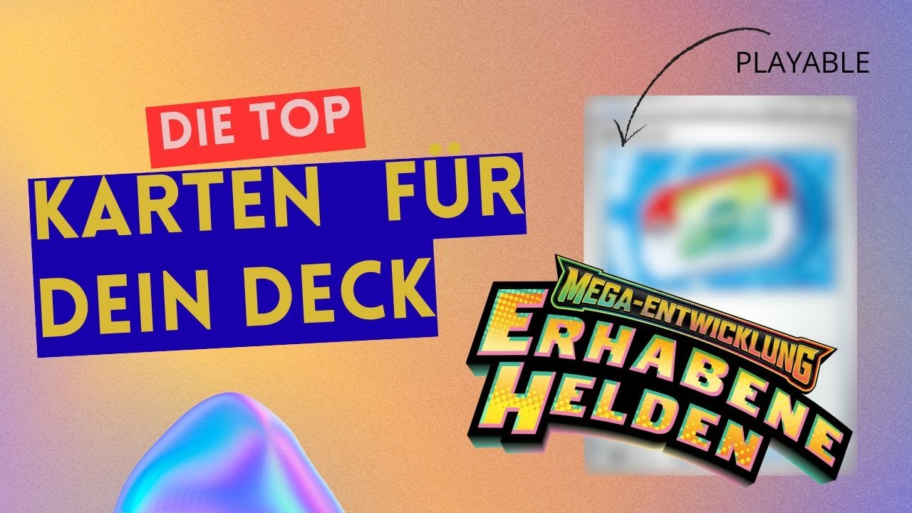 Erhabene Helden - Spielbare Karten - Review - Diese Karten brauchst du für dein Deck #pokemontcg