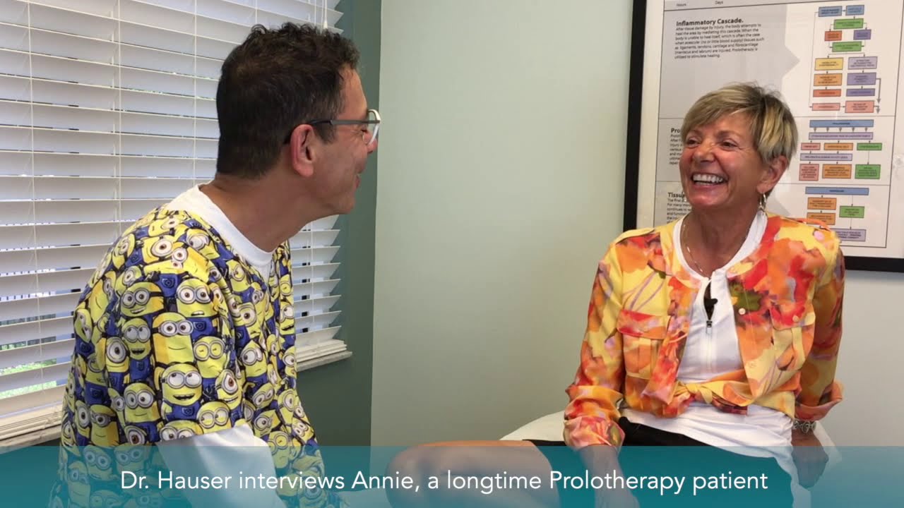 Interview with Prolotherapy patient Annie - Overcoming despair and chronic pain