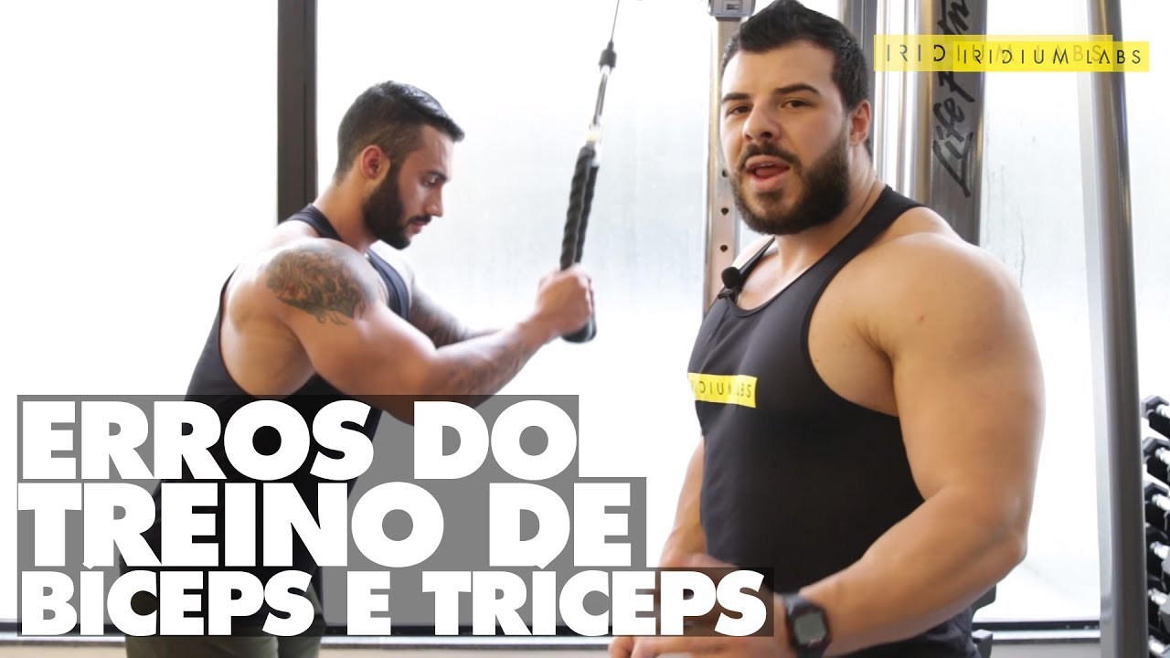 Os erros mais comuns nos treinos de bíceps e tríceps | Feito de Iridium