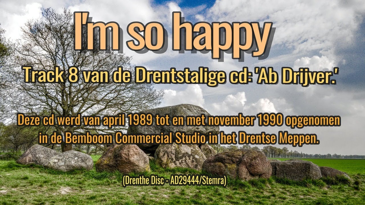 Ab Drijver: I'm so happy
