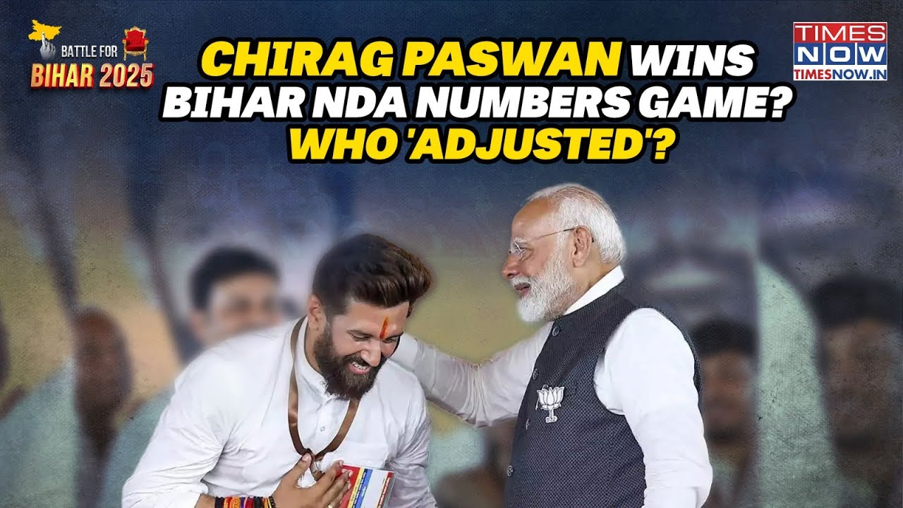 Chirag Paswan Wins Bihar NDA Seat-Sharing Game? Manjhi Adjusted For LJP, BJP? Jan Suraaj Claims