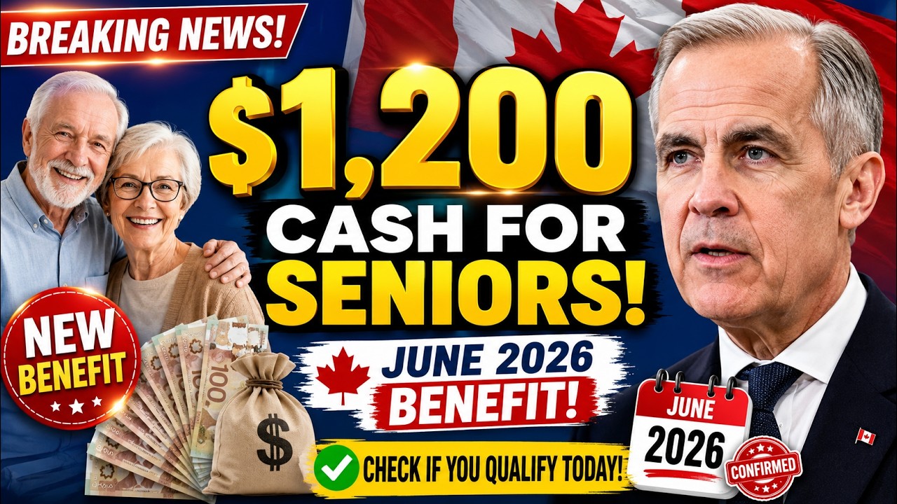 💰 $1,200 New Canada Benefit for Seniors in June 2026 &ndash; What You Need to Know