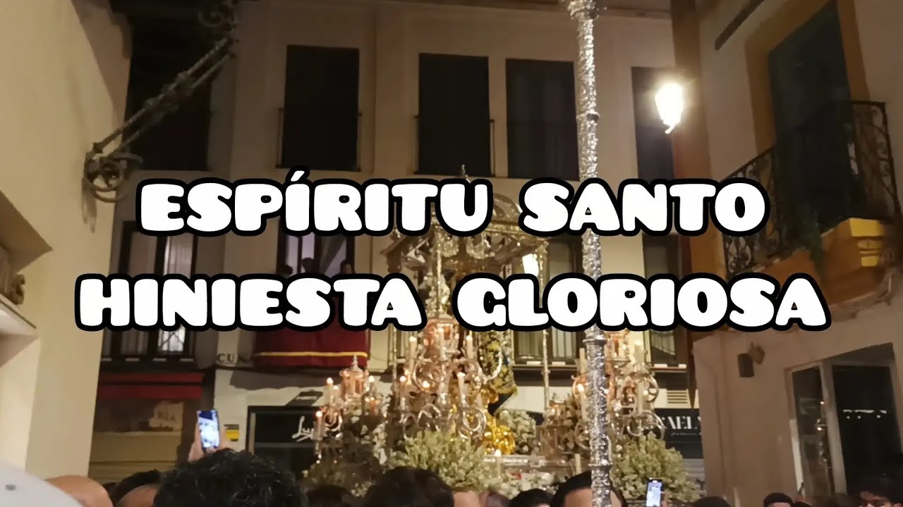 [4K] ESPÍRITU SANTO | HINIESTA GLORIOSA | BM CRUZ ROJA | Sevilla Cofrade