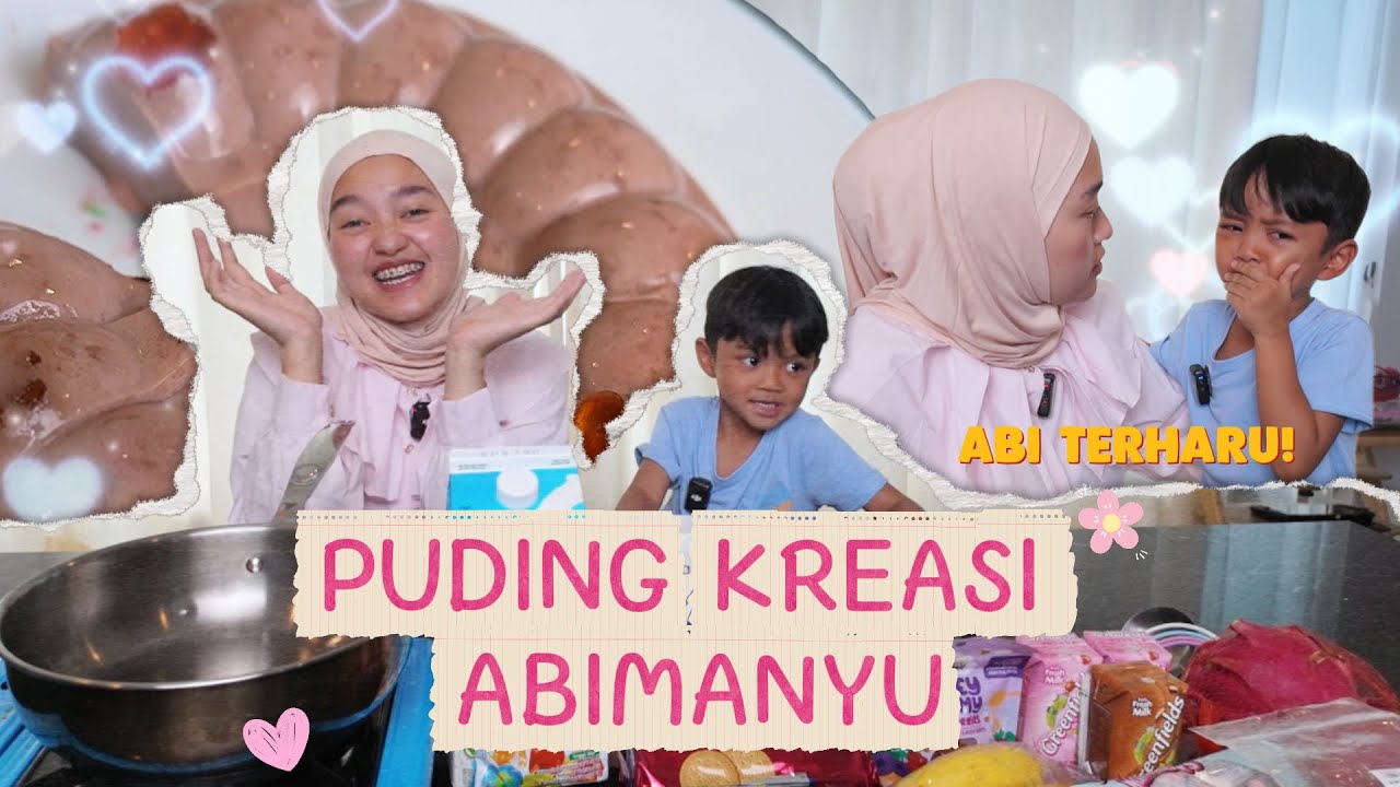 PUDING KREASI ABIMANYU - TERNYATA ABI BERBAKAT GUYS!
