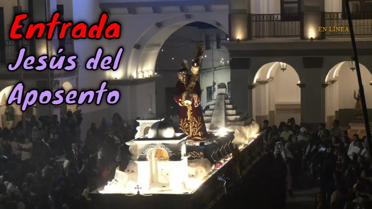 #EnVIVO ENTRADA 🔴 JESÚS NAZARENO DEL APOSENTO Procesión Cuarto Domingo de Cuaresma 2026 Mixco