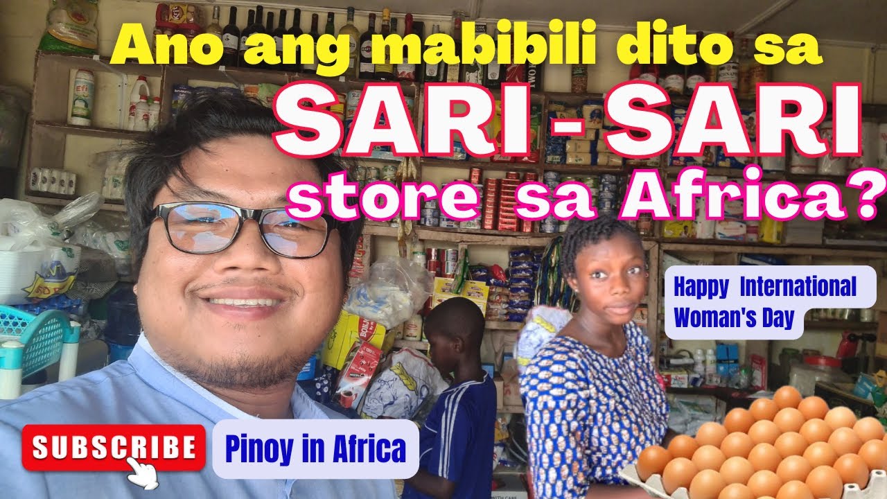 Samahan niyo ako magbili sa sari-sari store dito sa Africa?