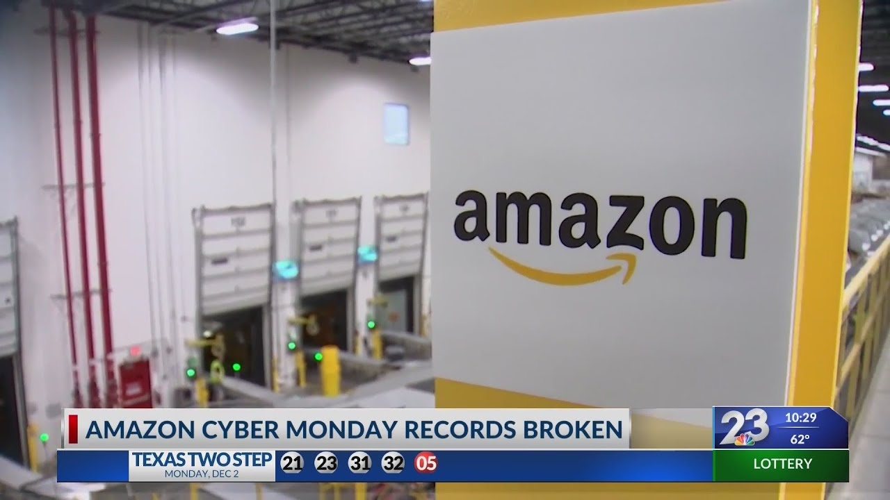 Amazon Cyber Monday records broken