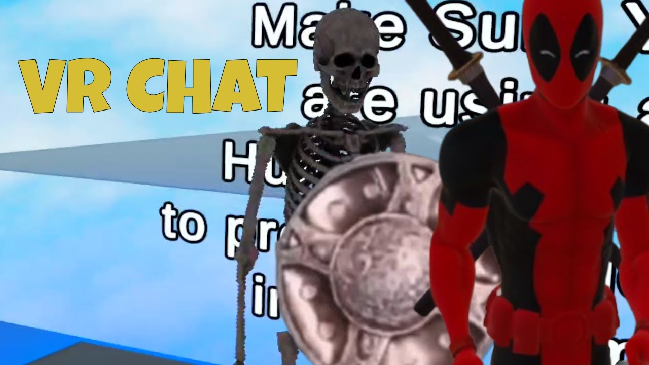 Explorando, o VR chat...