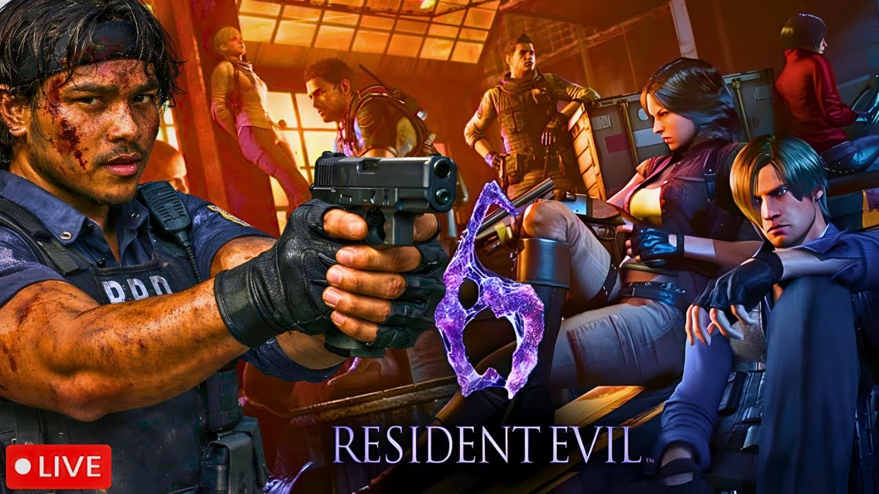 🔴Chill Sunday stream And some Resident Evil 6!