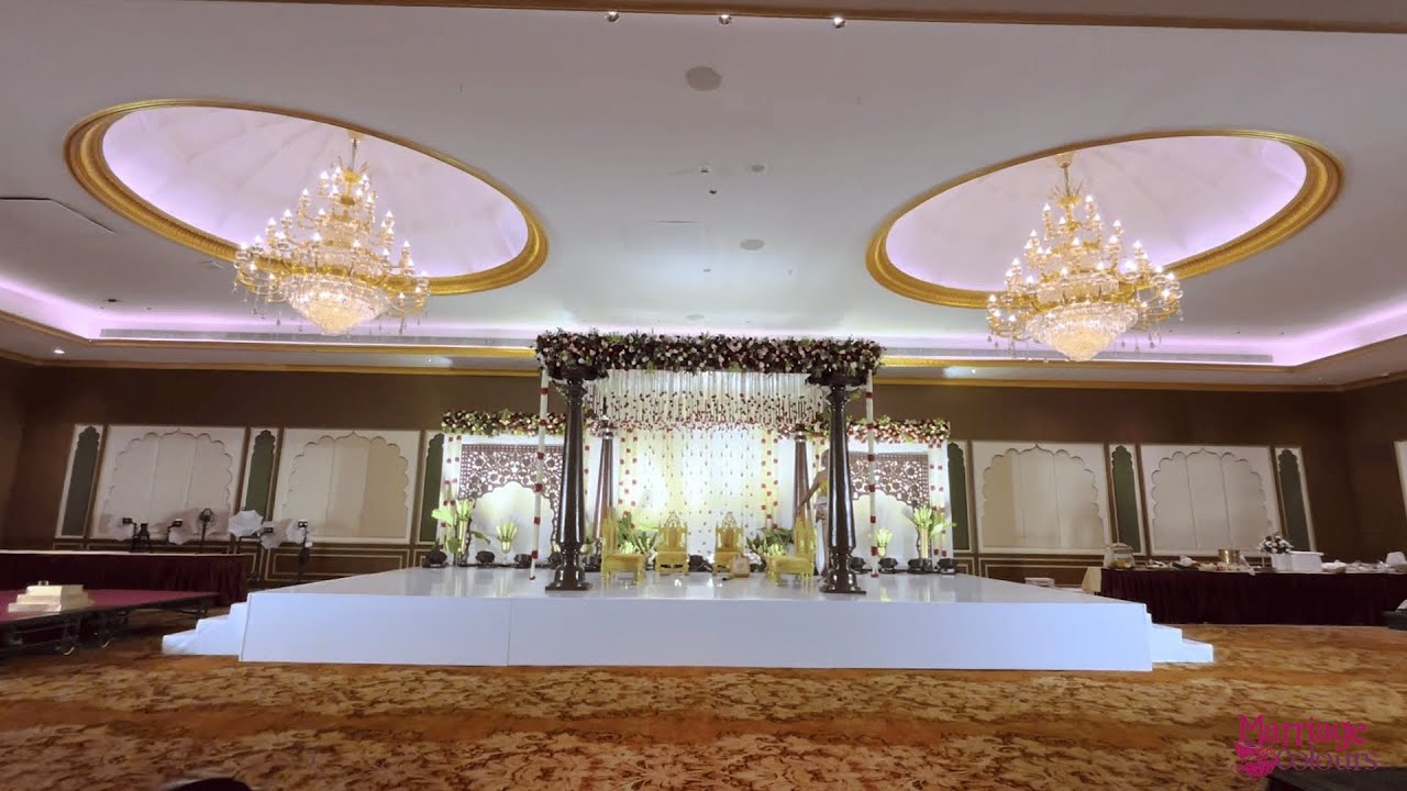 Royal Wedding Decor | Luxurious Mandap Setup | Indian Wedding | Kaldan Samudhra Palace