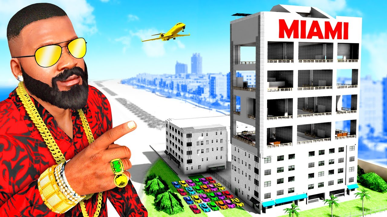 Улучшение дома Франклина в Майами в GTA 5!