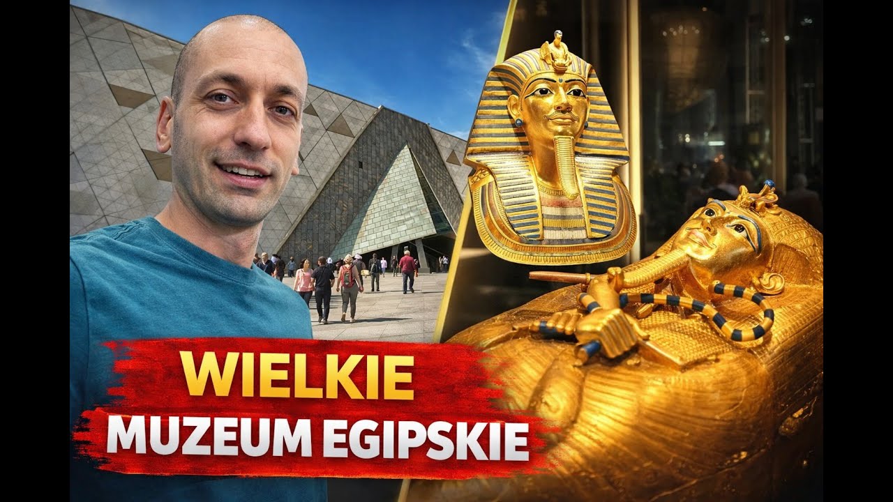 WIELKIE MUZEM EGIPSKIE 2X WIĘKSZE OD LUWRU 😲 |  GREAT EGYPTIAN MUSEUM
