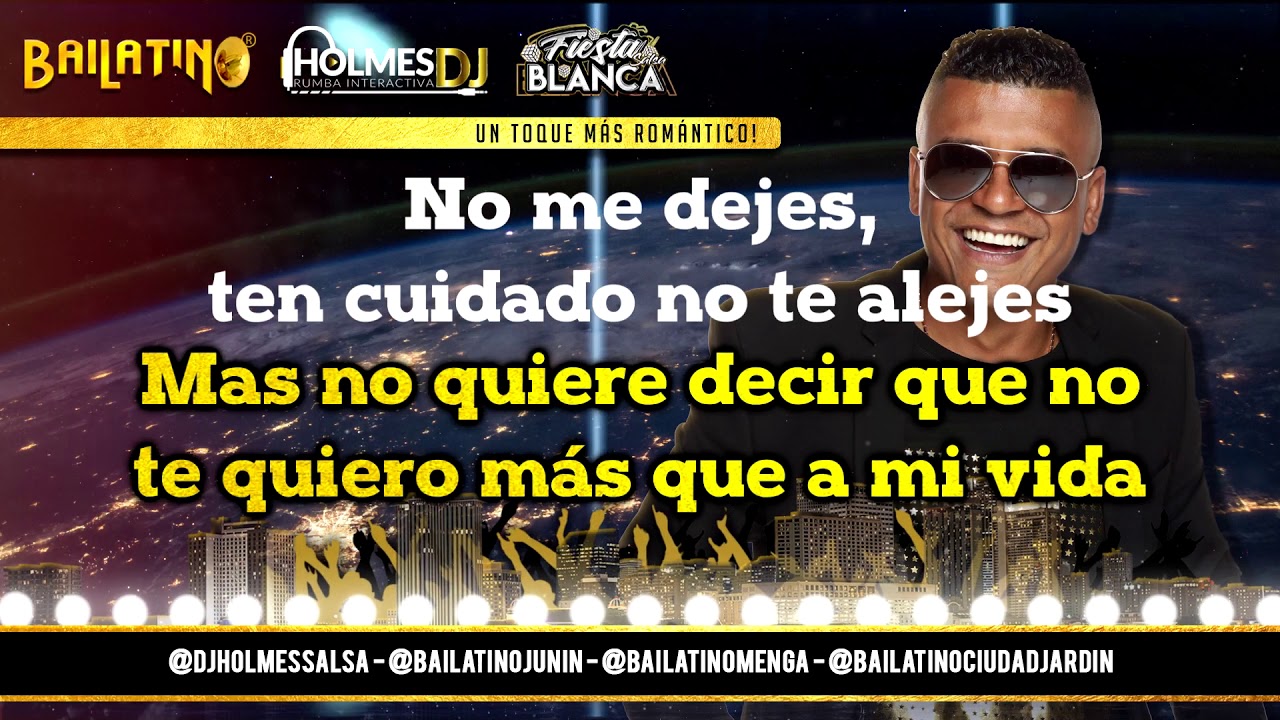 UNA VEZ MAS  GLENN MONROIG  Video Liryc  letrA  Holmes DJ