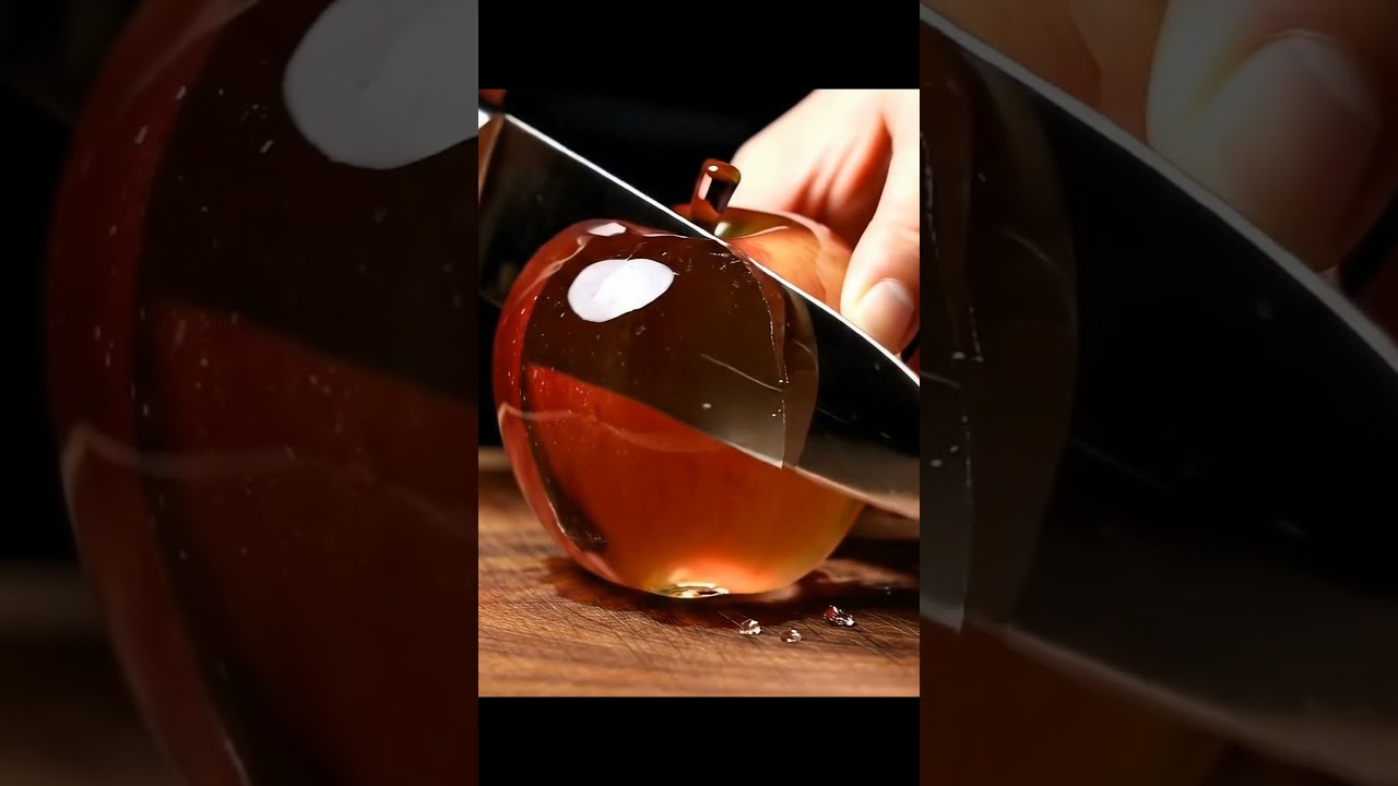 A.I Glass Fruit Cutting ASMR 🍓🍉