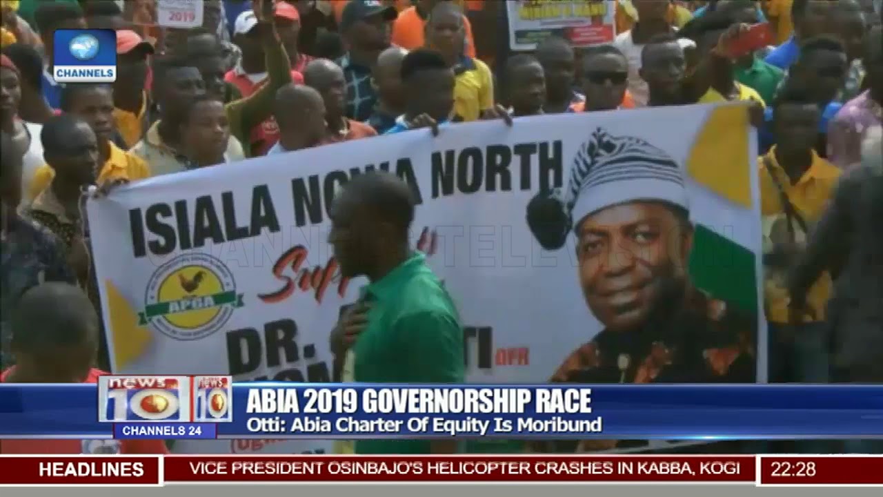 Alex Otti Of APGA Campaigns In Isiala Ngwa North South LGAs