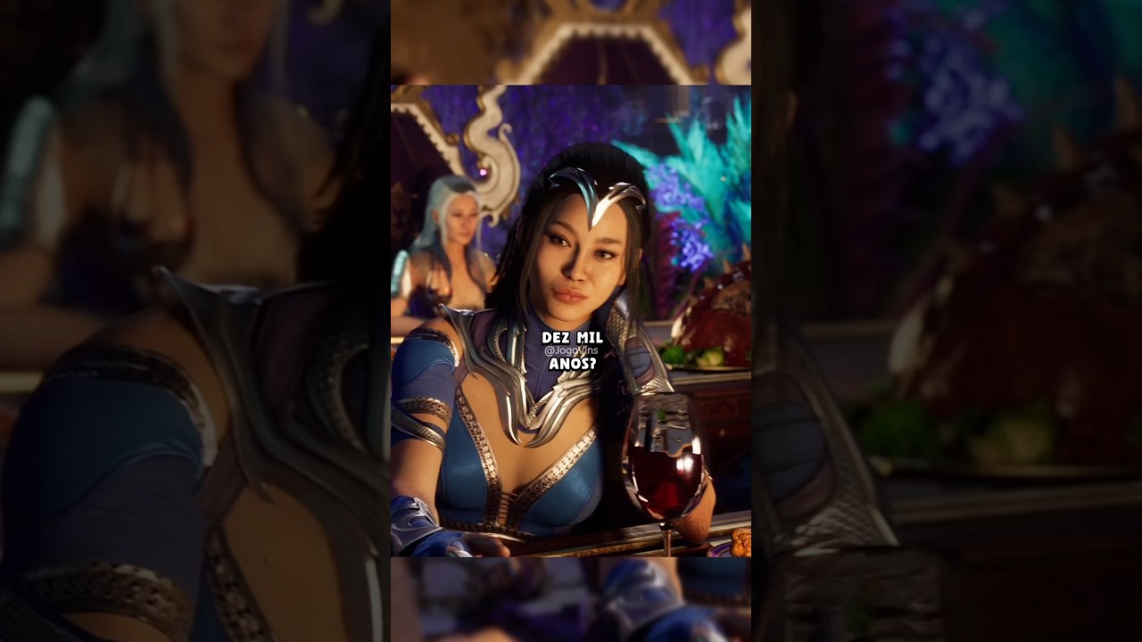 Ele nunca desiste da Kitana 😅 Mortal Kombat 1