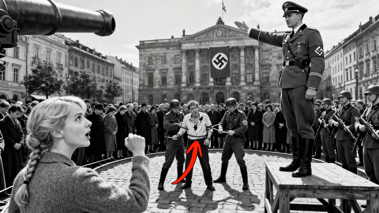 El Oficial Nazi Preparó Un Castigo “Ejemplar”… Hasta Que Alguien En La Multitud Hizo Lo Impensable