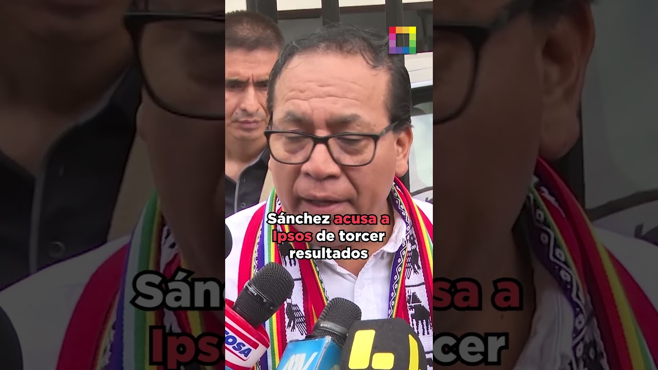 Roberto S&aacute;nchez arremeti&oacute; contra la encuestadora Ipsos tras los &uacute;ltimos resultados.#WillaxNoticias