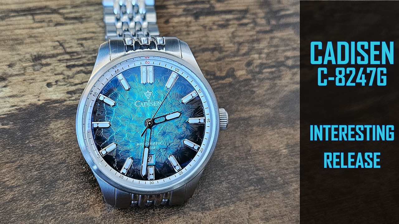 New Cadisen C-8247G Automatic Watch Review #cadisen #gedmislaguna #watchreview