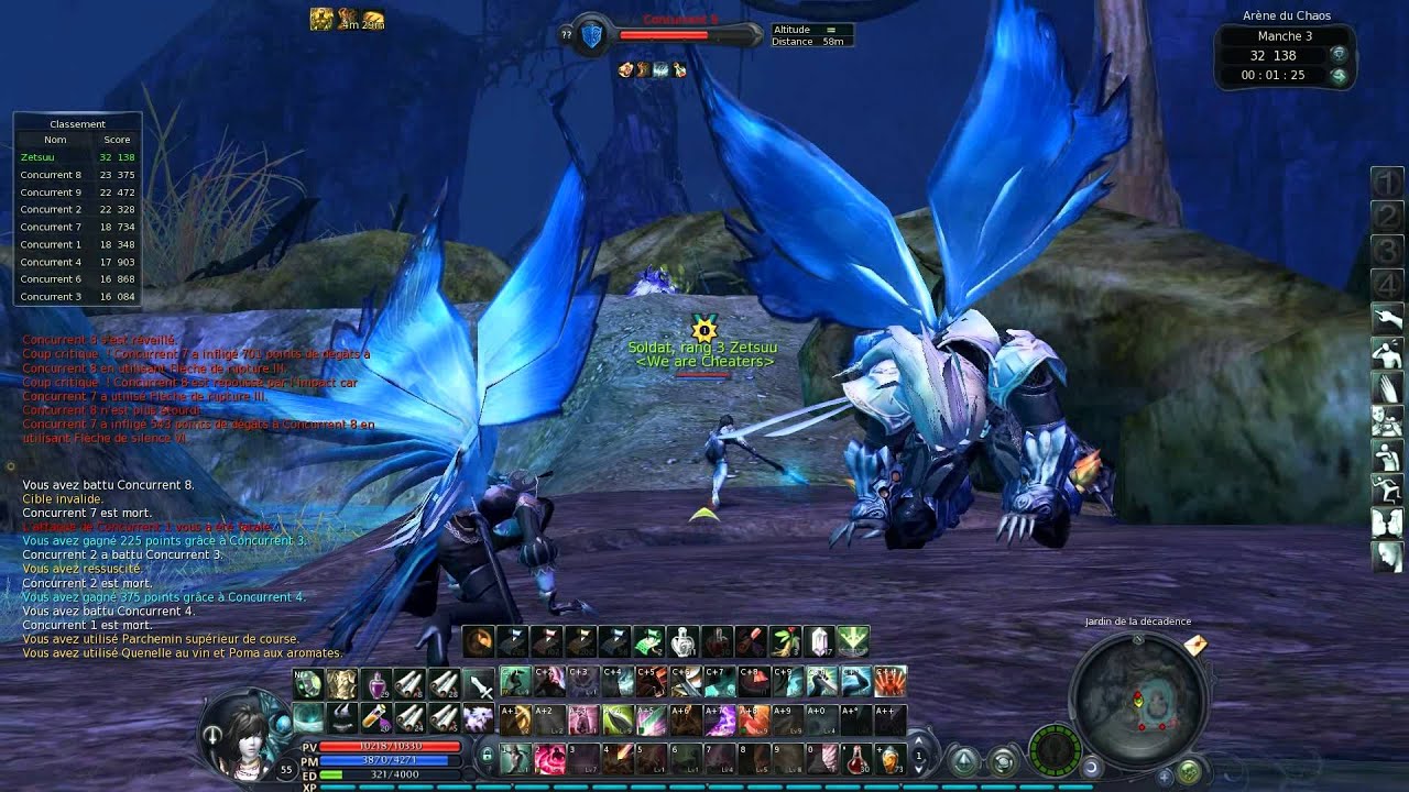 Aion 2.7 - Gladiator [Zetsu] PvP Arena