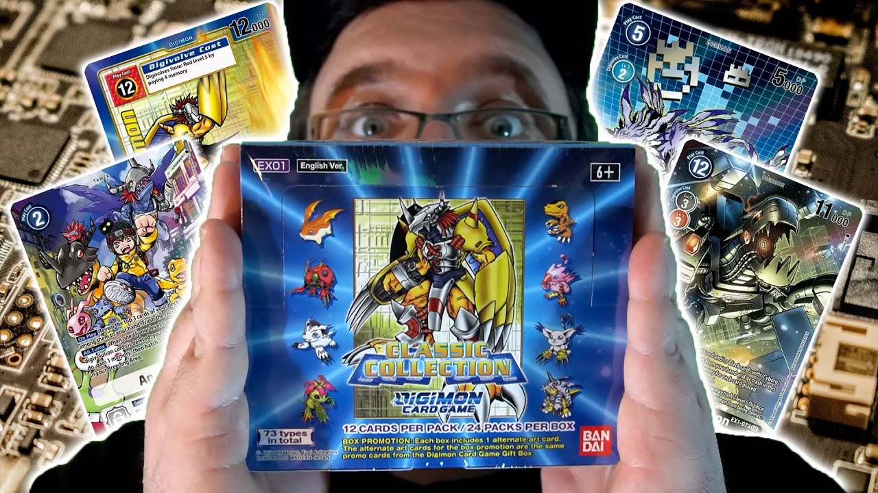 Having A Nostalgia Trip With The Digimon Classic Collection Booster Box! | Digimon TCG
