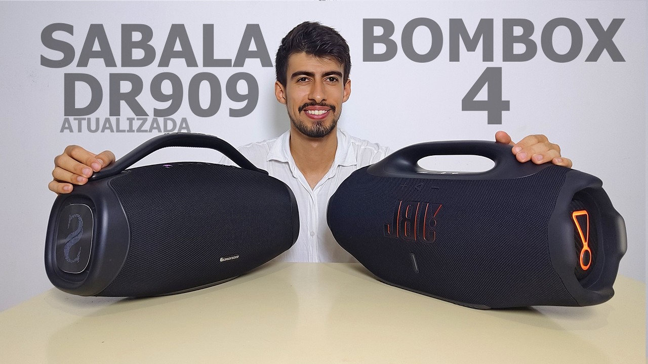 BOOMBOX 4 vs SABALA DR 909 ATUALIZADA – Qual TREME MAIS? 😱🔥