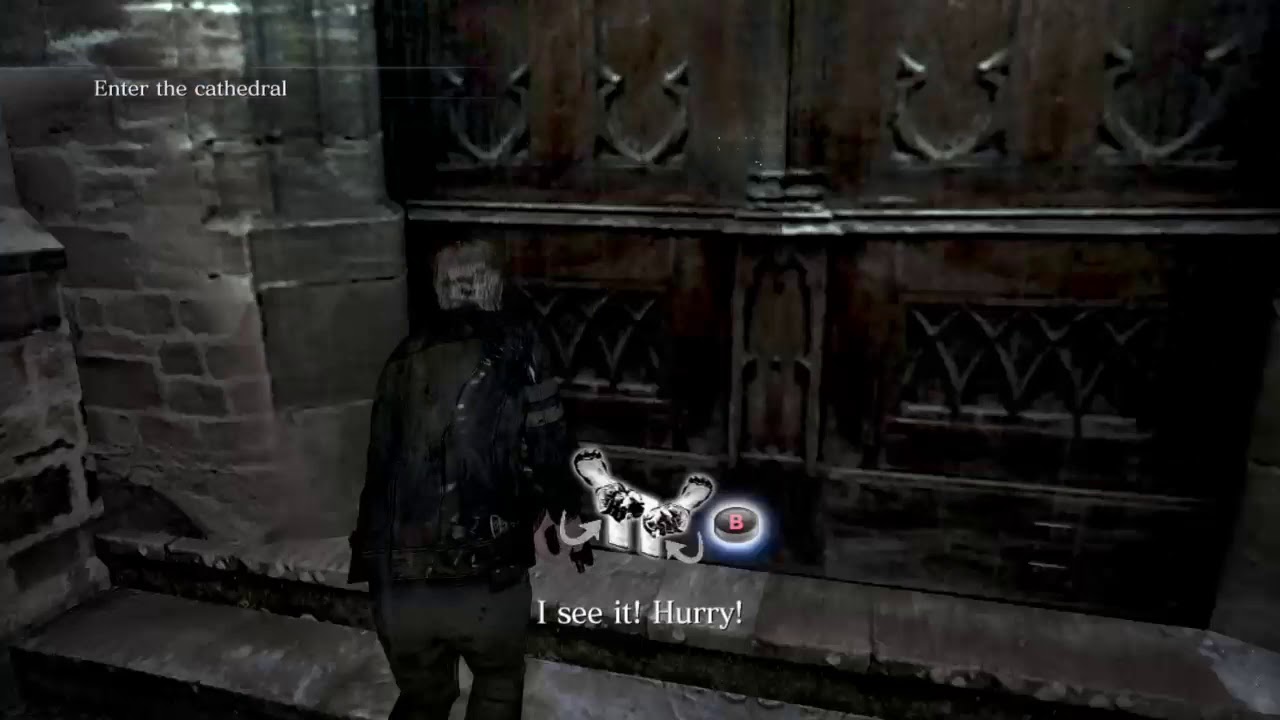 RE6 Remastered Leon Campaign Church Cathedral