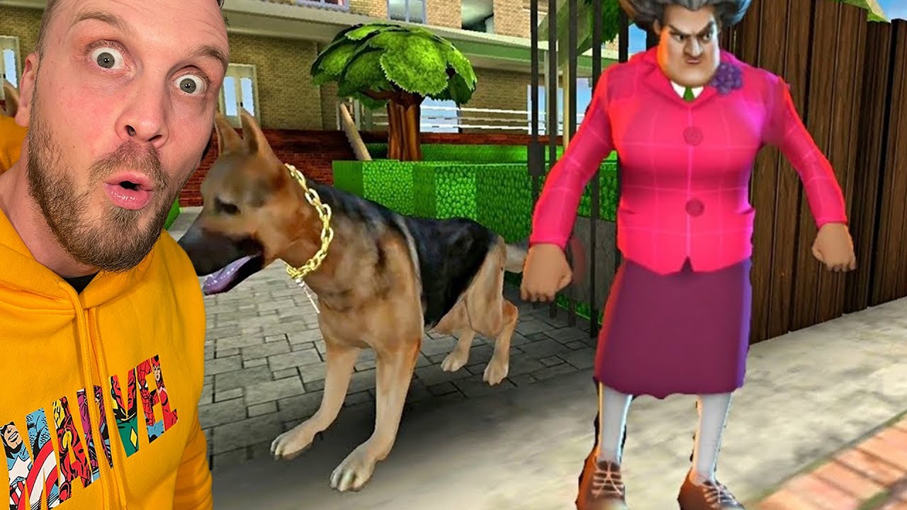 LUDA UČITELJICA JE NABAVILA JO&Scaron; LUĐEG PSA- Scary Teacher 3D